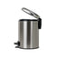 Cos menajer, FOXMAG24, capacitate 3 litri din inox, cu pedala