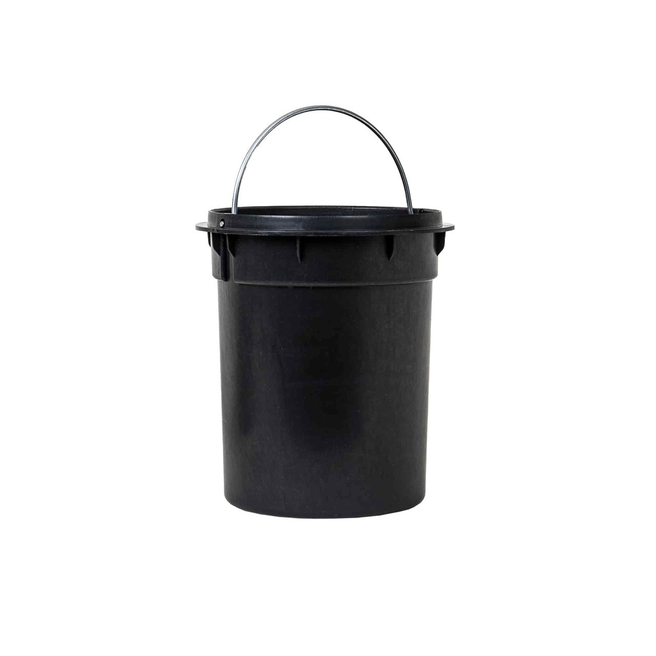 Cos menajer inox 3 litri cu pedala, design cilindric, pentru interior