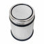 Cos menajer inox cu capac rotativ, capacitate 11 litri, design cilindric