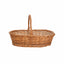 Cos rachita oval, maro, 50x33x30 cm, design natural