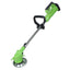 Cositoare fara fir, AUGIENB, 18000 RPM, 12 V, 15cm, cu 2 baterii, Verde