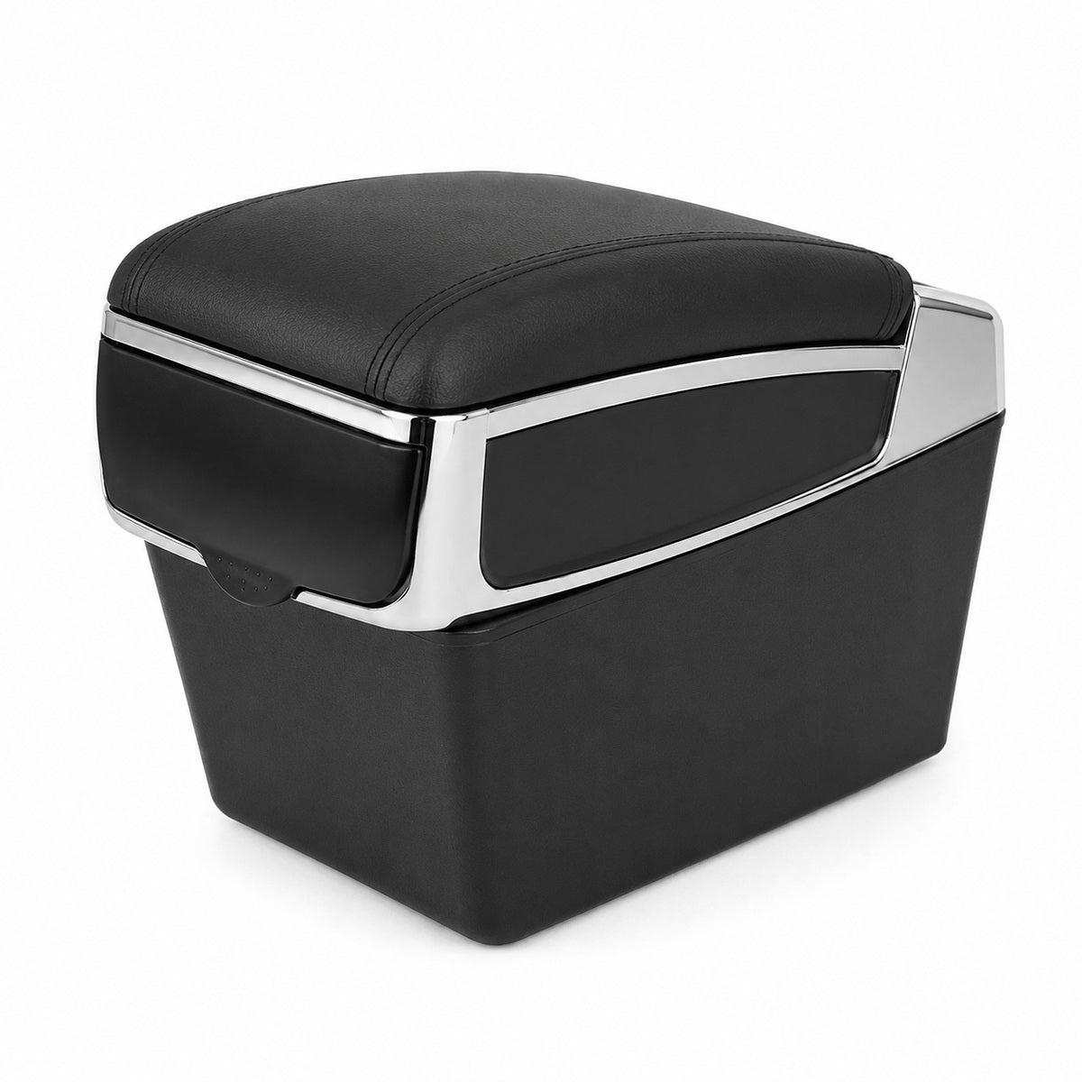Cotieră Auto Universală cu Spațiu de Depozitare, Negru, Model 232-2 – imagine principală