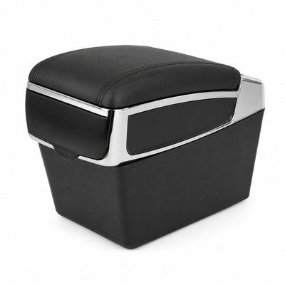 Cotieră Auto Universală cu Spațiu de Depozitare, Negru, Model 232-2 – imagine principală