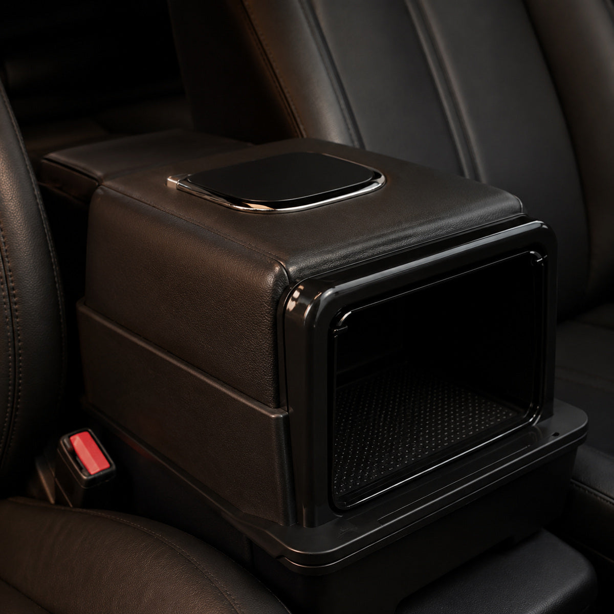 Cotieră Auto Universală cu Spațiu de Depozitare, Negru, Model 232-2 – imagine 2