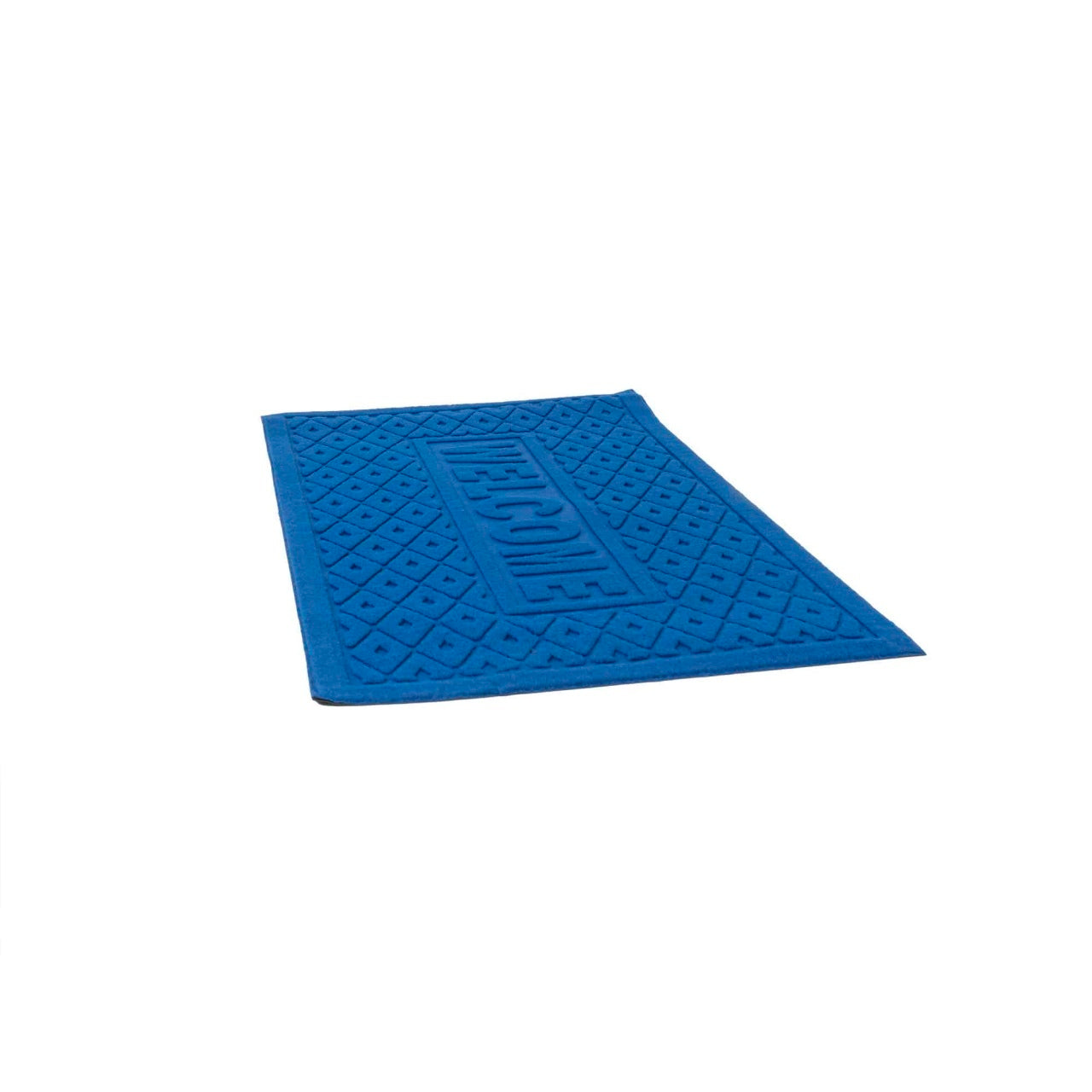 Covor pentru usa 45x75cm, albastru, rezistent si usor de intretinut