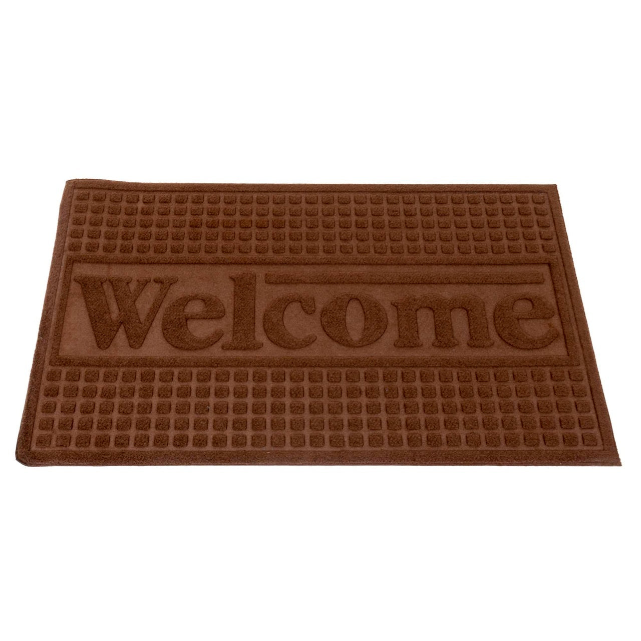 Covor pentru usa 45x75cm, maro, rezistent si practic