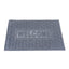 Covor pentru usa gri 45x75 cm, rezistent si usor de curatat