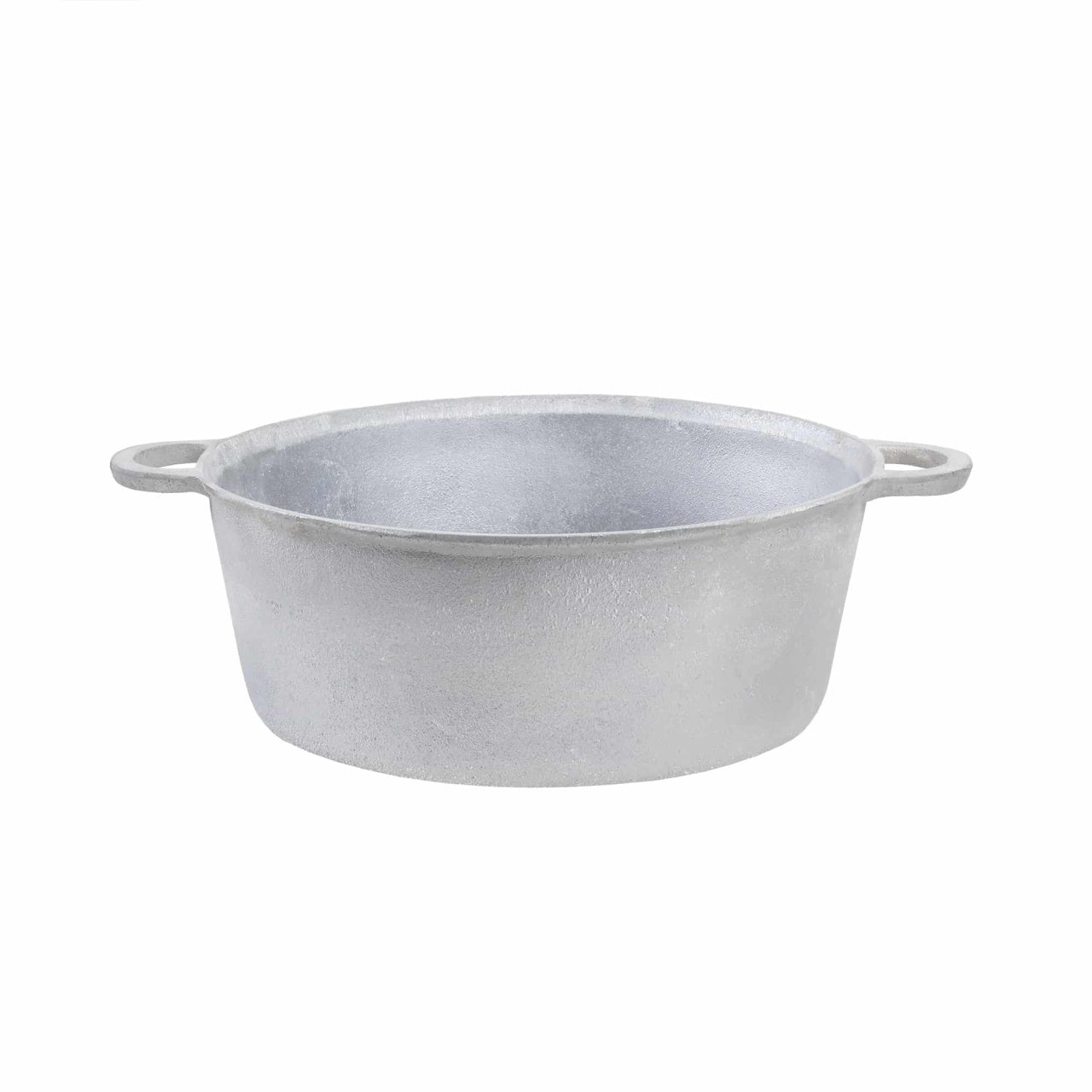 Cratita aluminiu alimentar, capacitate 3.3L, fara capac, gri
