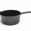 Cratita fonta emailata cu capac si coada 1.8L, 19x9cm, Marble Gray