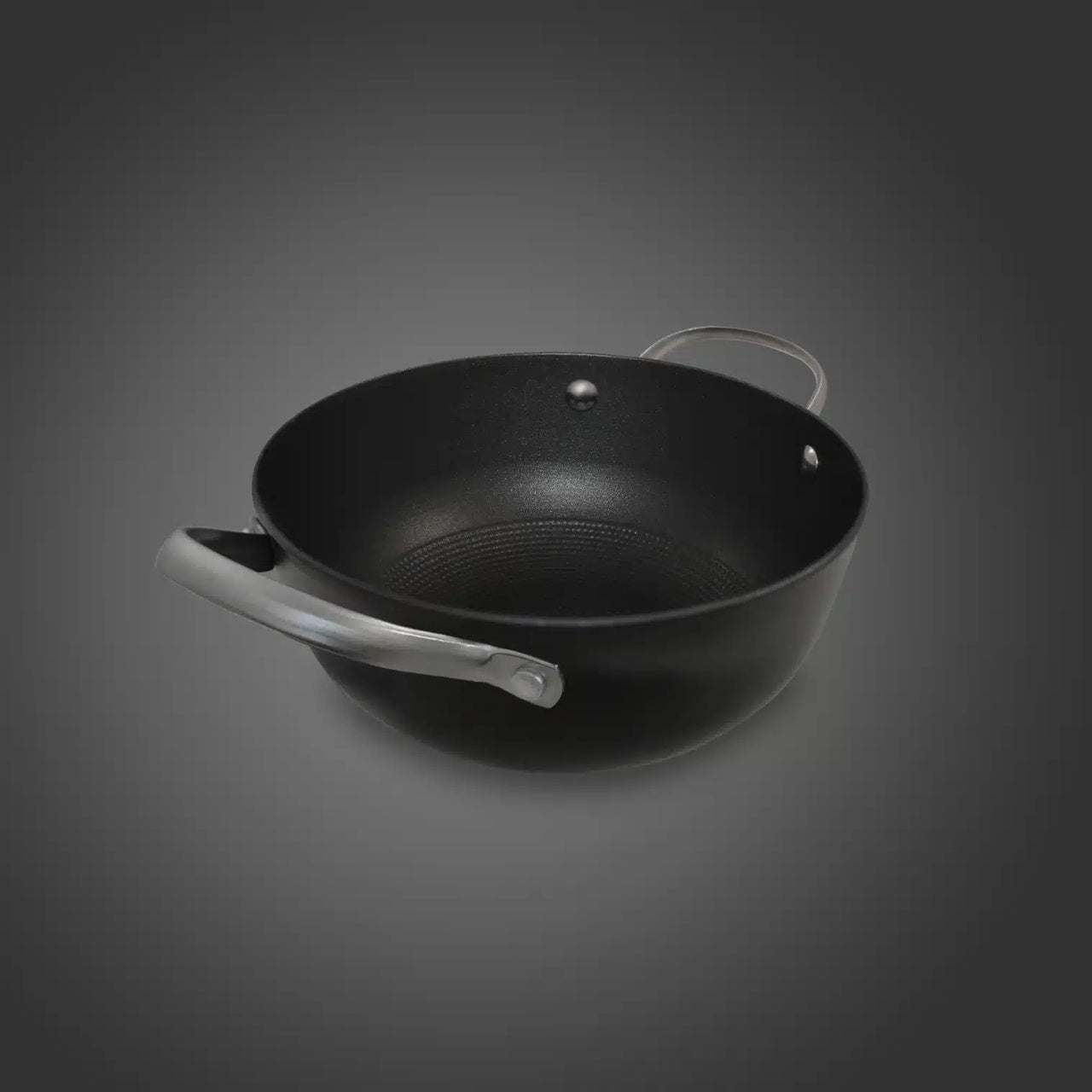 Cratita fonta tip fagure cu capac sticla, 20 cm, 2 litri, usoara si antiaderenta