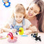 Creion 3D, pentru desenat in spatiu, cu filament inclus, cu display LCD, incarcare USB, verde