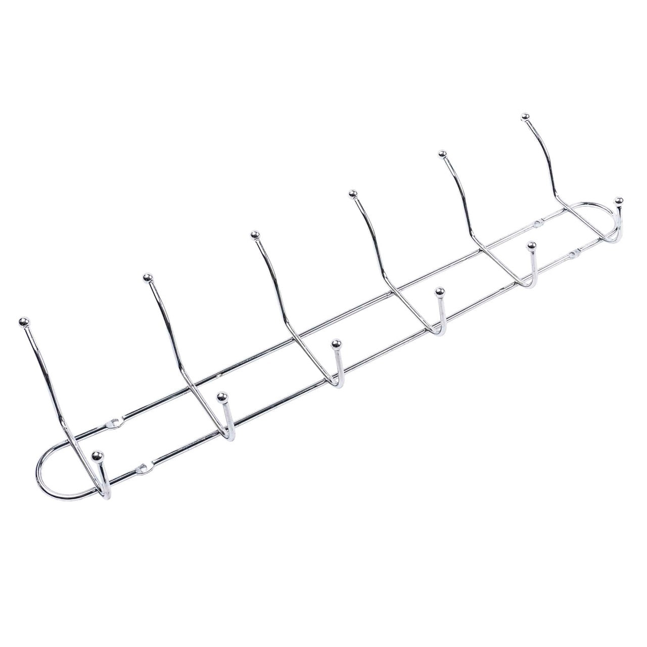 Cuier inox 6 agatatori, design modern, usor de montat