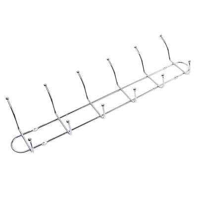 Cuier inox 6 agatatori, design modern, usor de montat