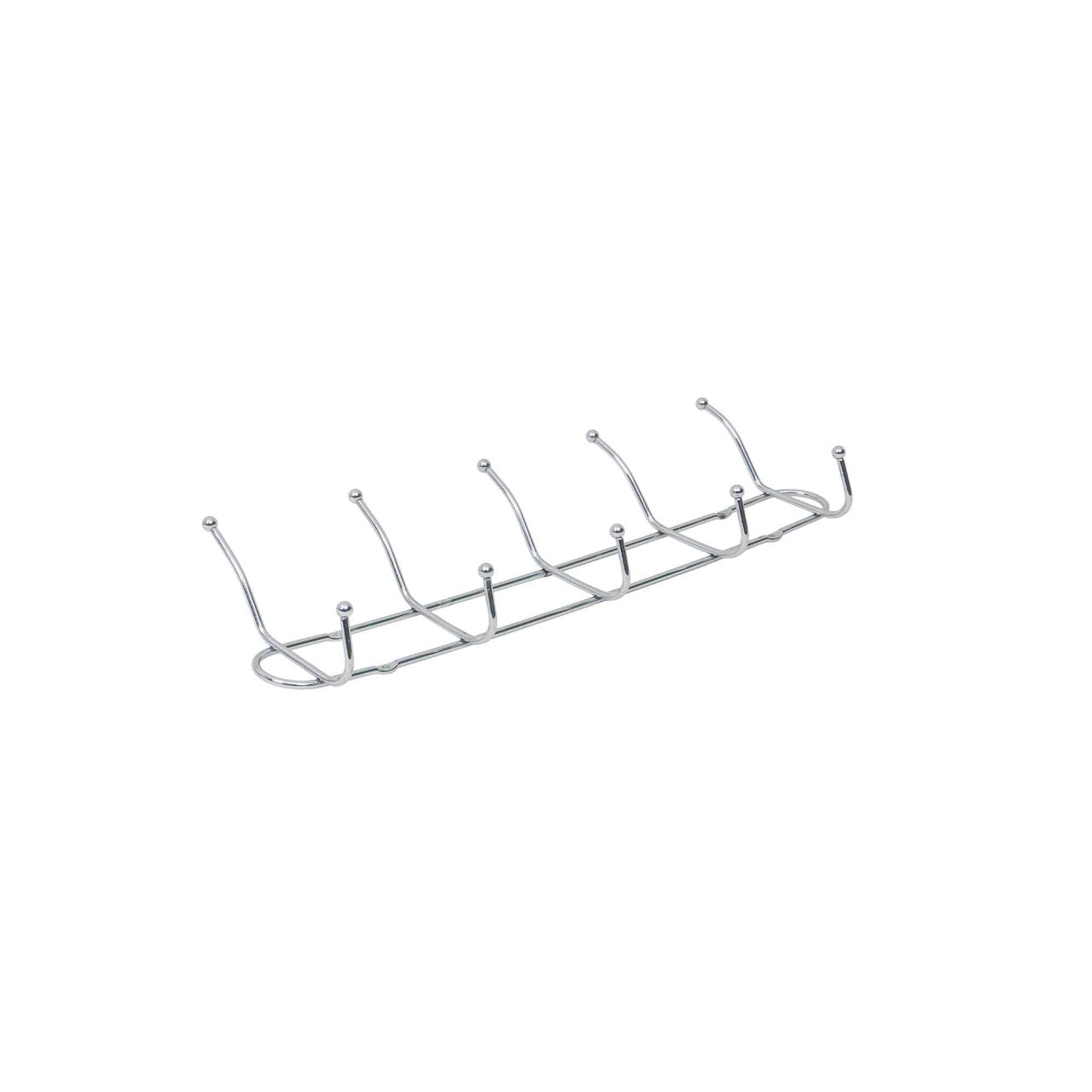 Cuier inox cu 5 agatatori, design modern, montaj usor