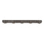 Cuier metalic auriu cu 5 agatatori, lungime 44.5 cm, design modern