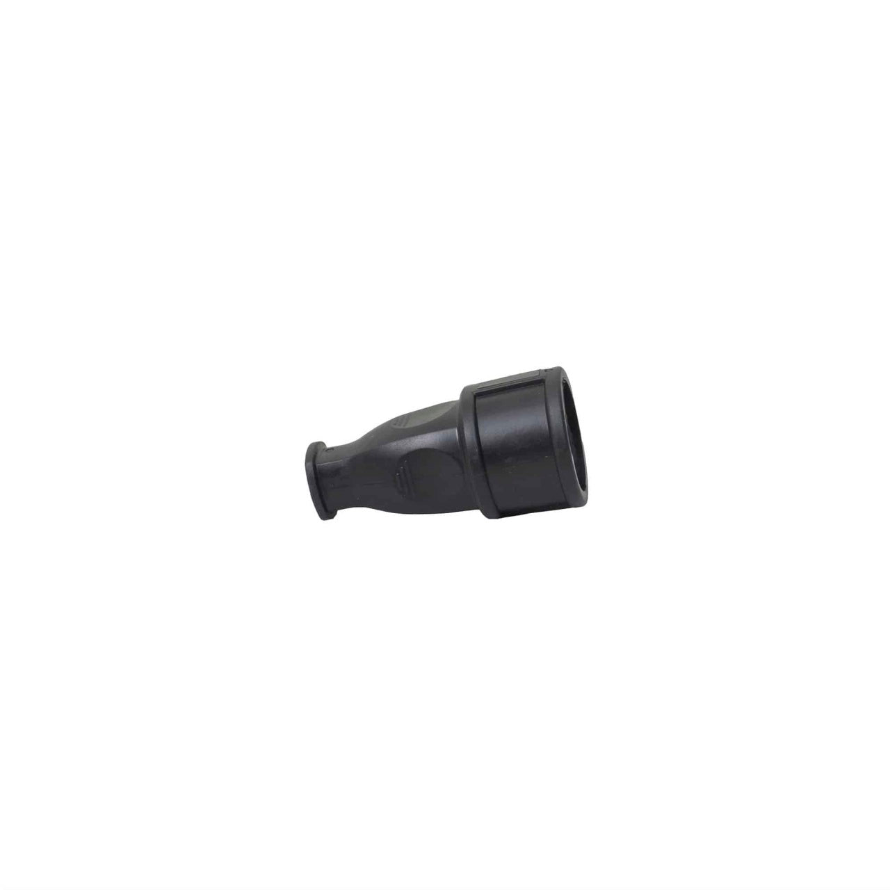 Cupla cauciuc 16A 250V, 1 locas, protectie IP44, negru