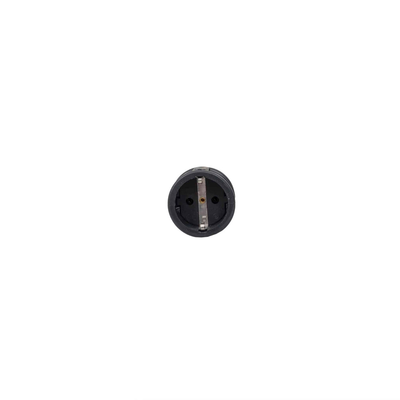 Cupla cauciuc 16A 250V, 1 locas, protectie IP44, negru