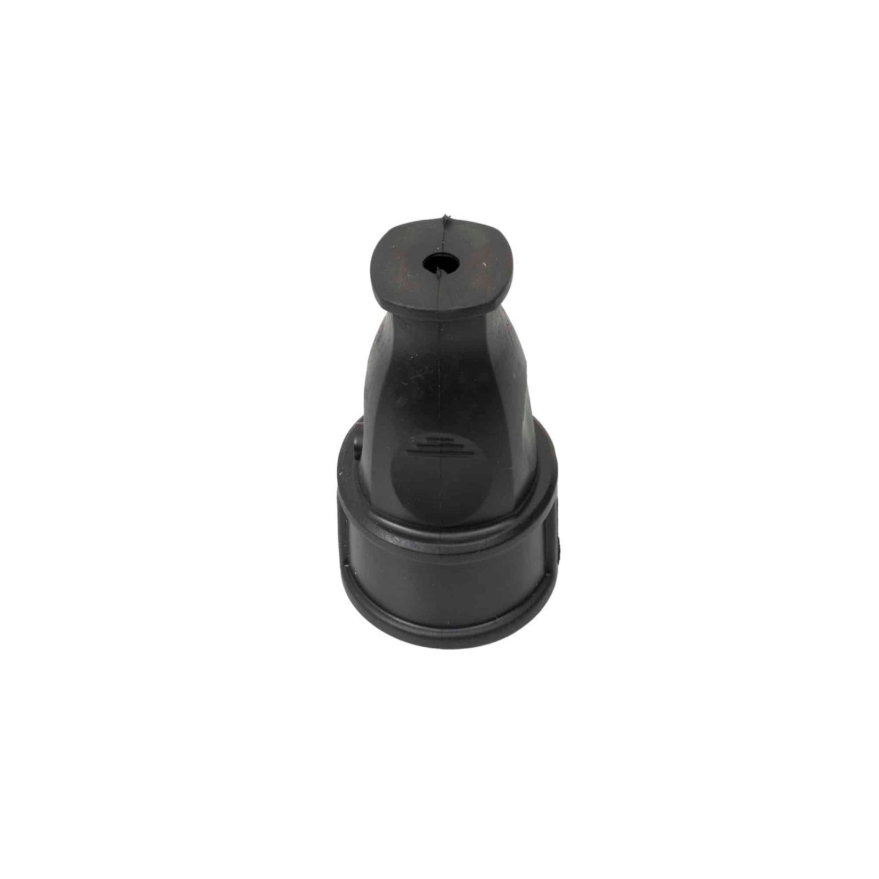 Cupla cauciuc 16A 250V, 1 locas, protectie IP44, negru