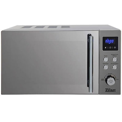 Cuptor cu microunde digital 700W, capacitate 20L, afisaj LED, 8 programe automate