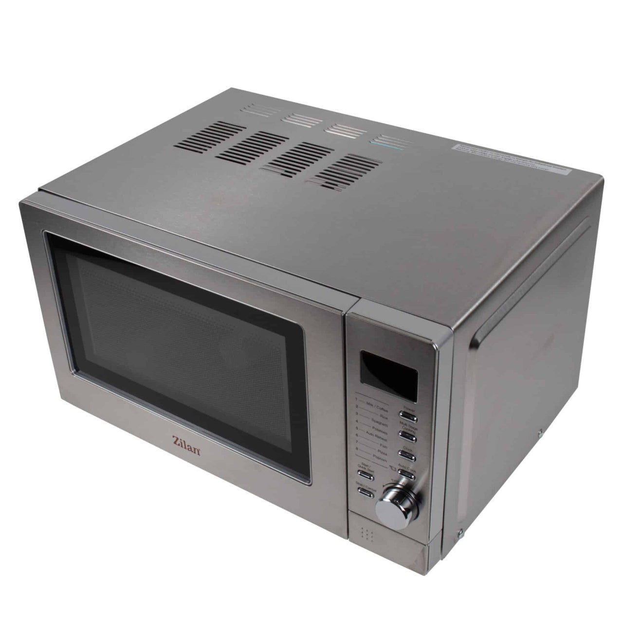 Cuptor cu microunde inox 20L, 800W, 6 trepte temperatura, afisaj digital