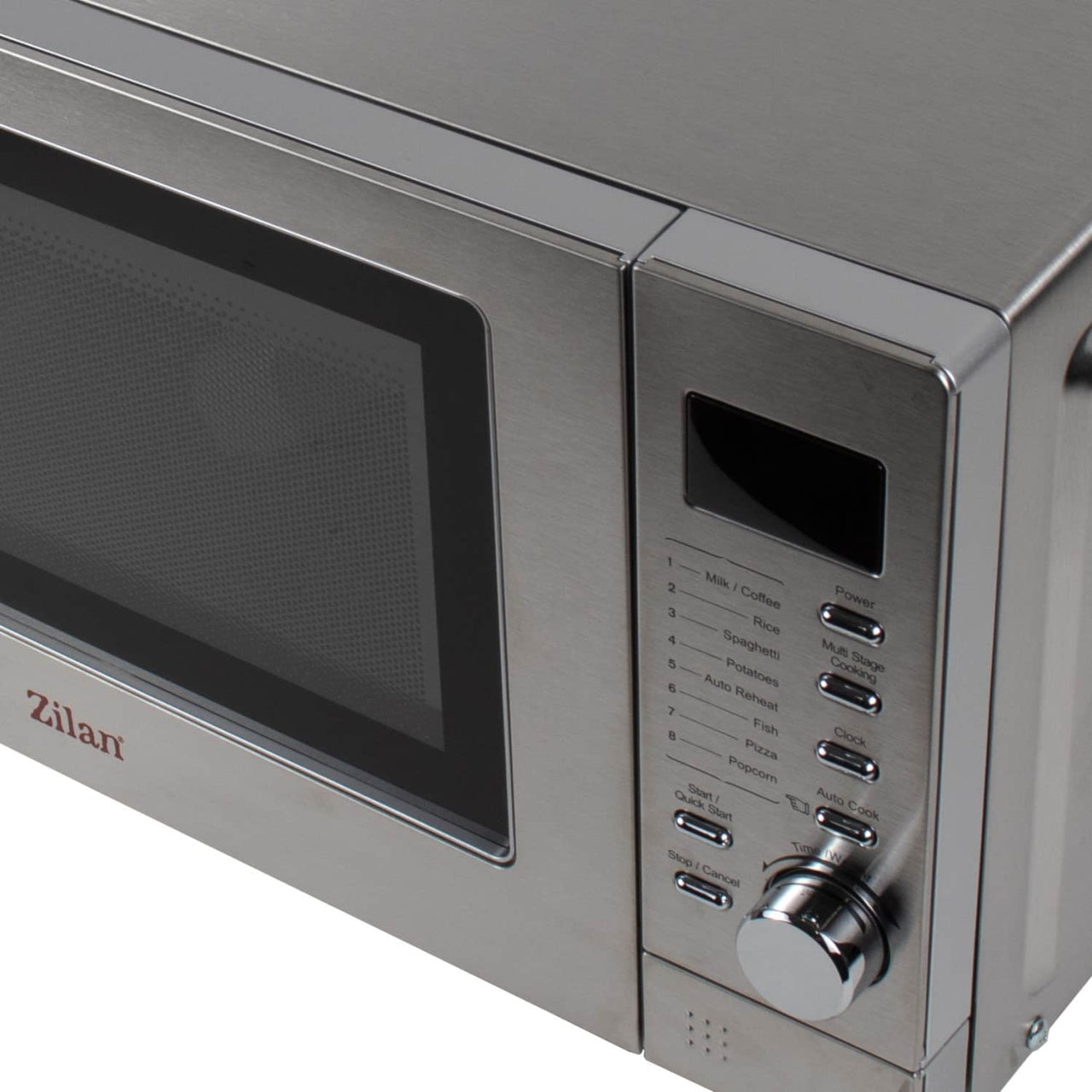 Cuptor cu microunde inox 20L, 800W, 6 trepte temperatura, afisaj digital
