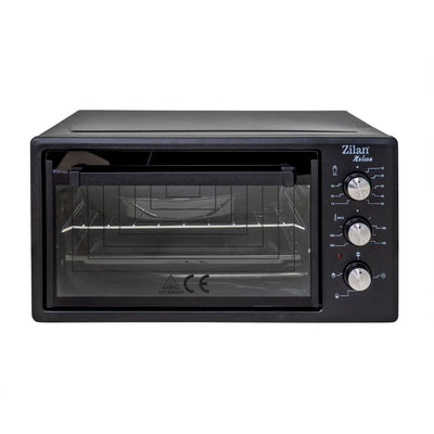 Cuptor electric 1500W, capacitate 45L, timer 90 min, temperatura max 300°C, negru
