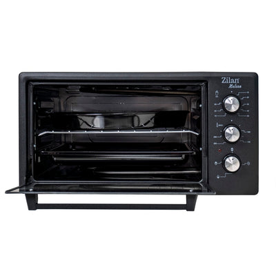 Cuptor electric 1500W, capacitate 45L, timer 90 min, temperatura max 300°C, negru