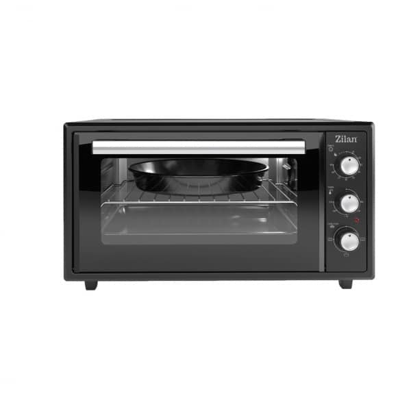 Cuptor electric 2000W, capacitate 45L, 3 trepte putere, negru