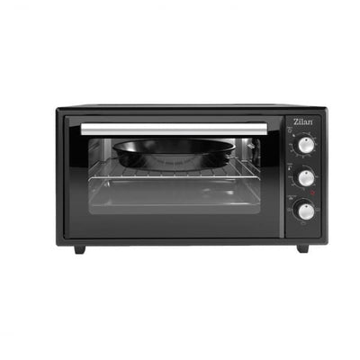 Cuptor electric 2000W, capacitate 45L, 3 trepte putere, negru