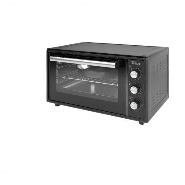Cuptor electric 2000W, capacitate 45L, 3 trepte putere, negru