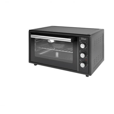 Cuptor electric 2000W, capacitate 45L, 3 trepte putere, negru