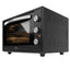 Cuptor electric 2000W, capacitate 65L, 3 trepte putere, timer si termostat, negru
