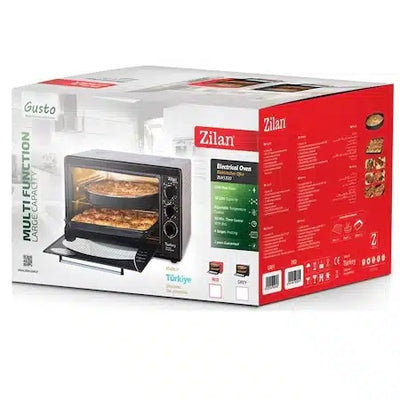 Cuptor electric 38L, 1500W, timer 90 min, termostat reglabil, negru