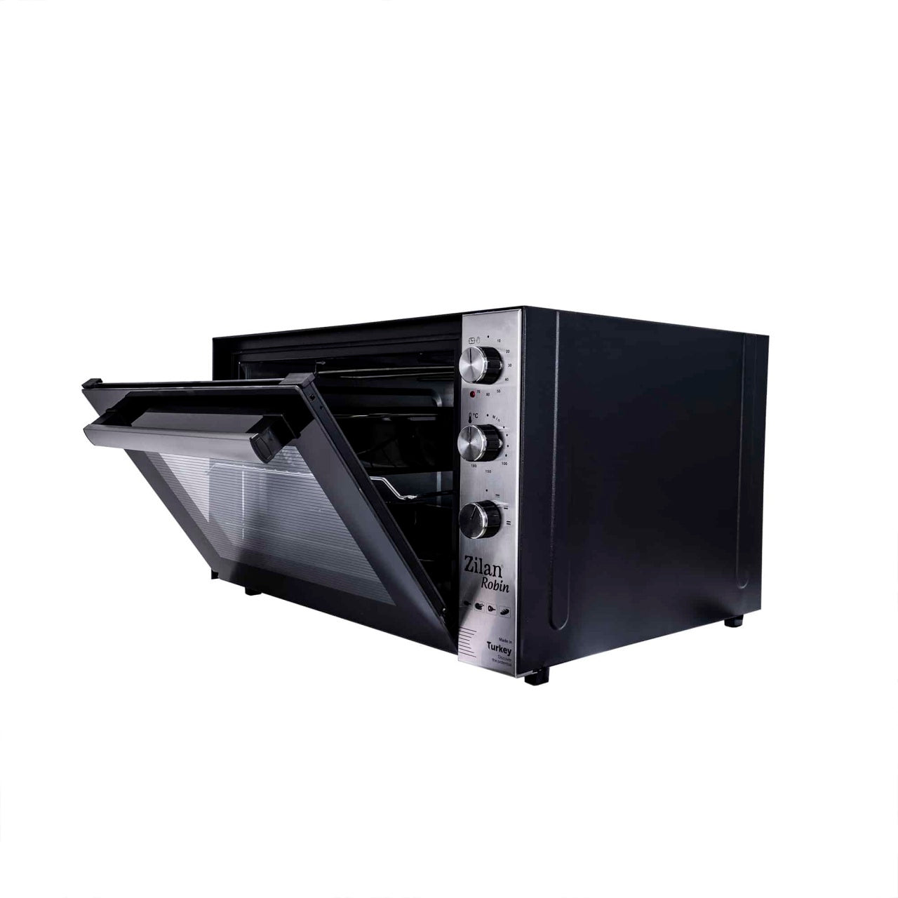 Cuptor electric 70L, 2000W, geam dublu, temporizator 90 min, temperatura max 230°C