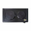 Cuptor electric cu plita 45 l, 1600 W, timer si 2 arzatoare, negru