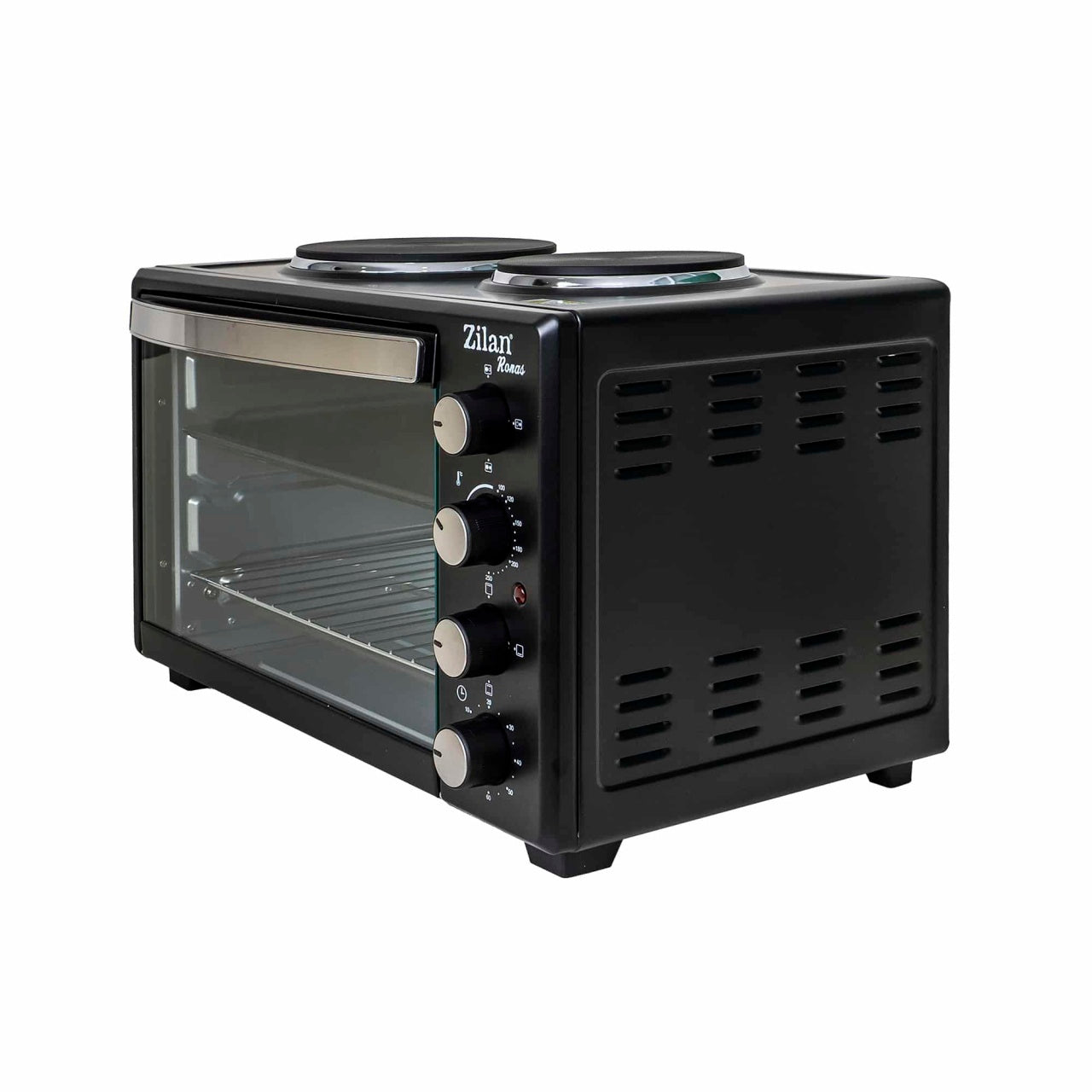 Cuptor electric cu plita, capacitate 35 l, putere 1600 W, timer si semnal acustic