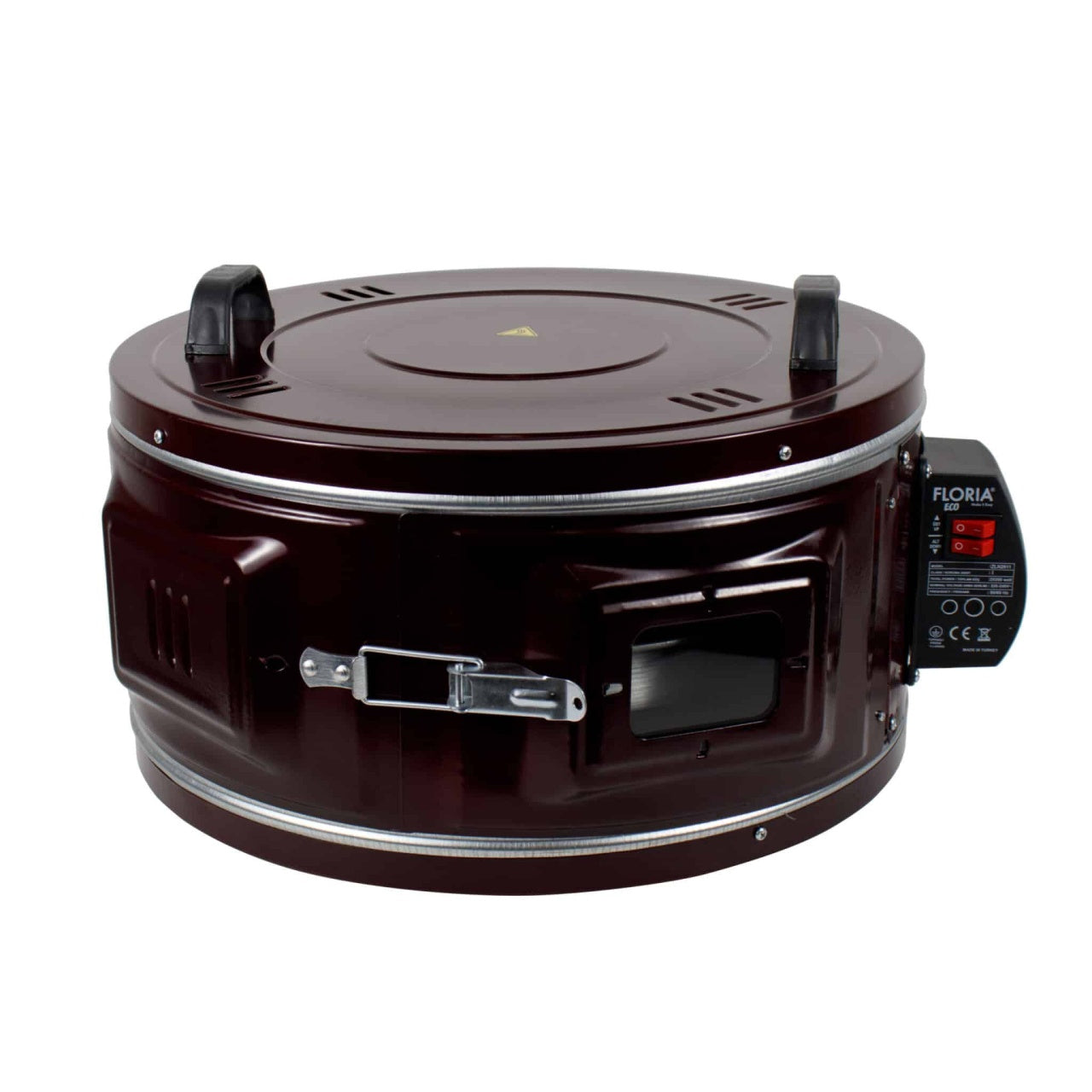 Cuptor electric rotund 1100W, capacitate 38L, tava aluminiu, fereastra sticla