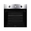 Cuptor incorporabil electric inox 2200W cu timer mecanic si 3 functii gatire