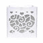 Cutie de dar pentru evenimente, lemn alb 28.5x28.5 cm