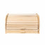Cutie de paine din lemn de brad cu tocator si sertar, 38.5x28x20 cm