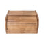 Cutie de paine din lemn de fag cu tocator si sertar 38.5x28x20cm