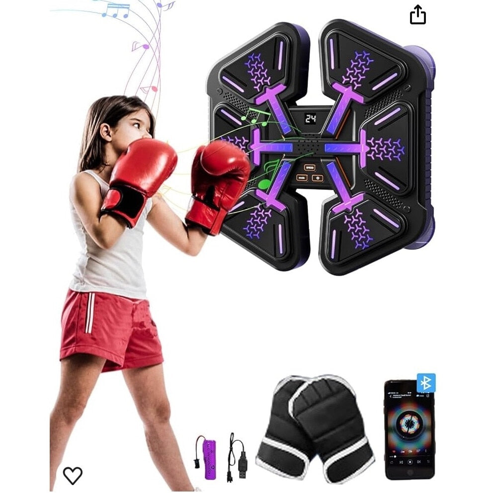 Cutie muzicala interactiva, Bluetooth, LED