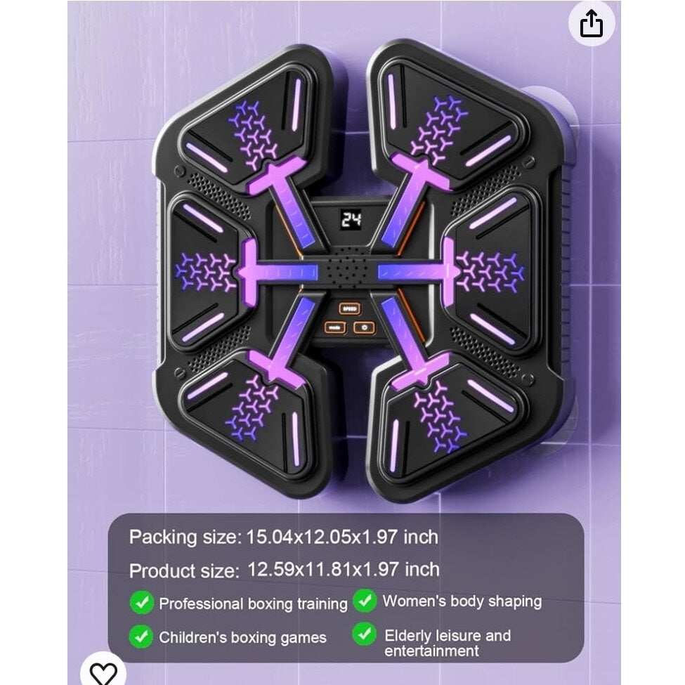 Cutie muzicala interactiva, Bluetooth, LED
