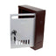 Cutie postala metalica 26x19x7.5 cm, montare pe perete, deschidere laterala