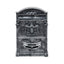 Cutie postala metalica pentru exterior, 410x260x90mm, argintiu, design rustic