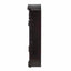 Cutie postala metalica pentru exterior 410x260x90mm maro, design rustic