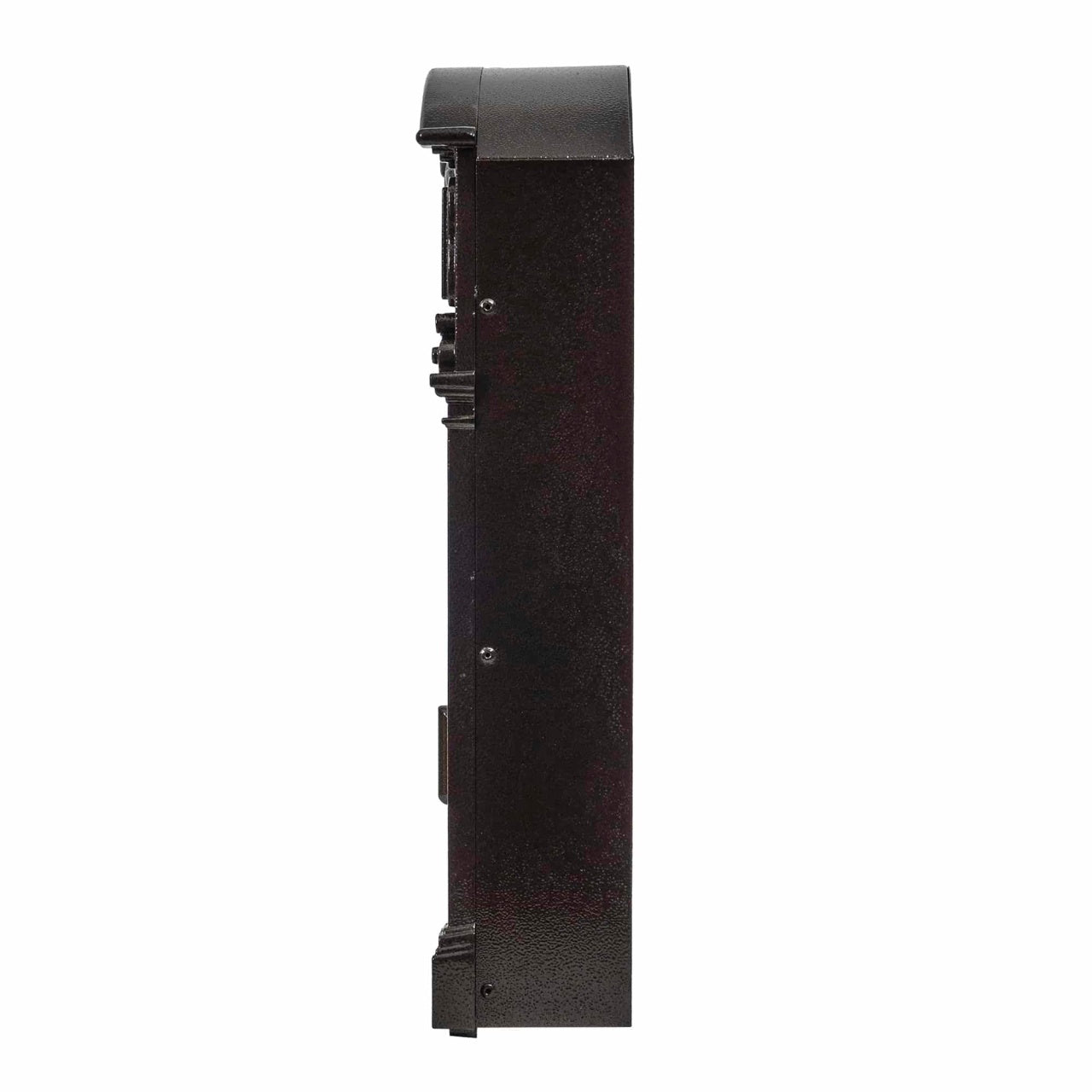 Cutie postala metalica pentru exterior 410x260x90mm maro, design rustic