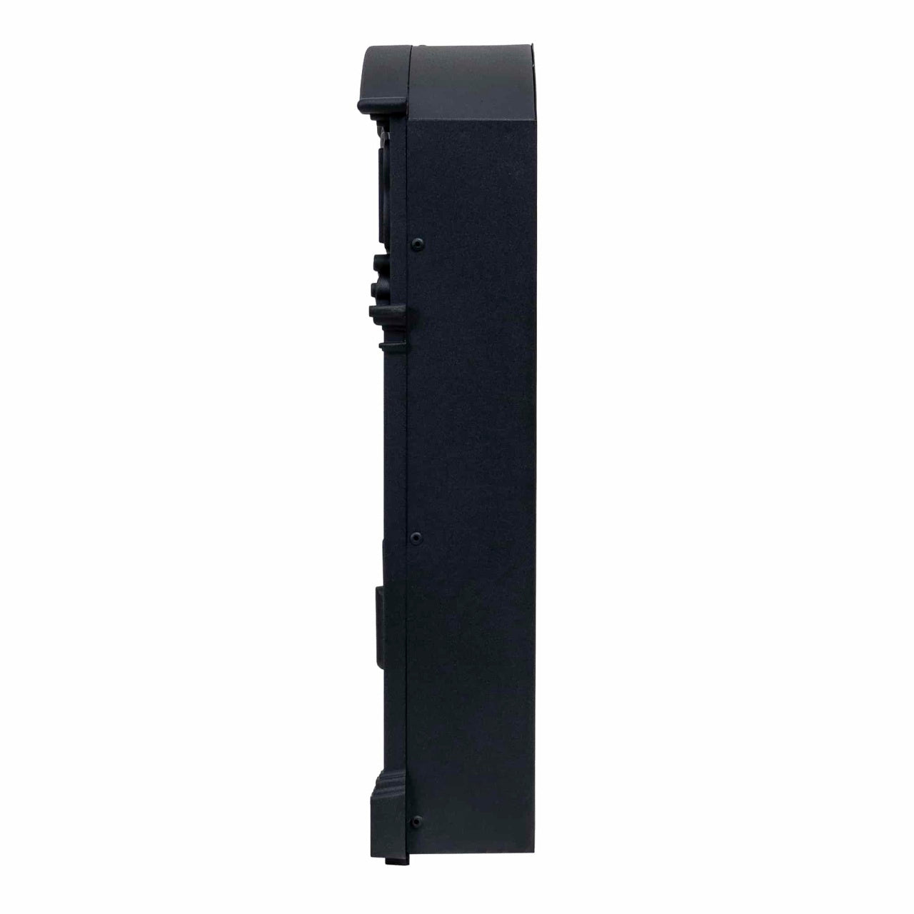 Cutie postala metalica pentru exterior, 410x260x90mm, negru, design rustic