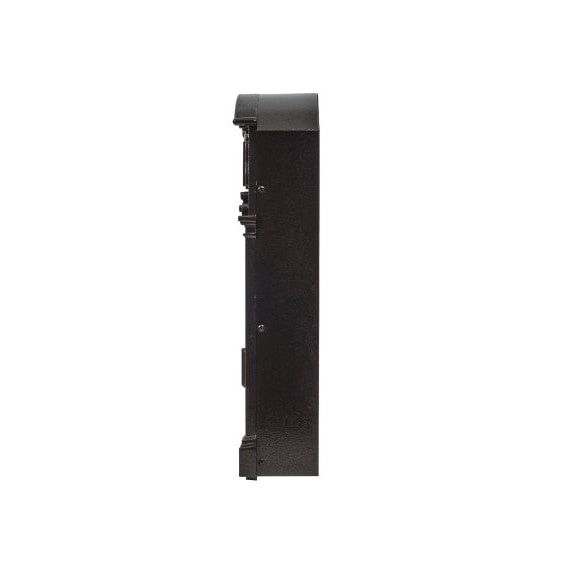 Cutie postala, metalica, pentru exterior, dimensiuni 410x260x90mm, cu deschidere frontala, maro
