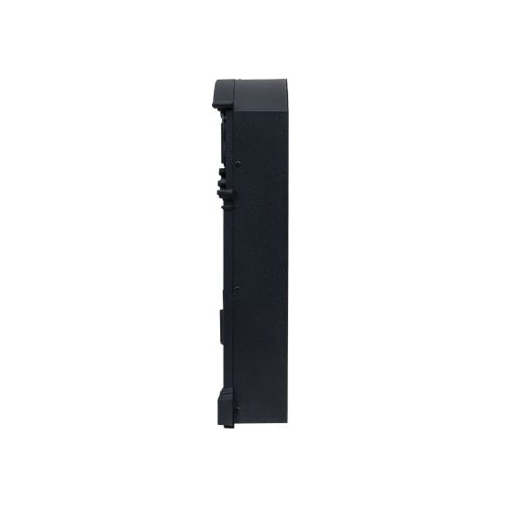 Cutie postala, metalica, pentru exterior, dimensiuni 410x260x90mm, cu deschidere frontala, negru